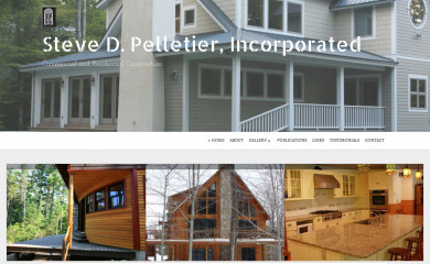 stevedpelletier.com screenshot