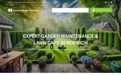 stevesgardenservices.com screenshot