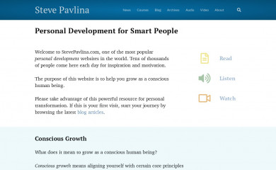 stevepavlina.com screenshot