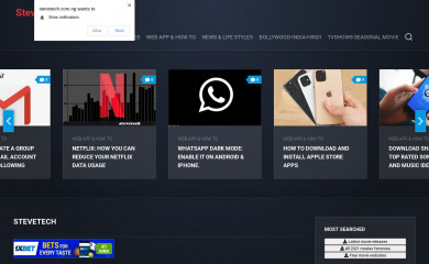 stevetech.com.ng screenshot