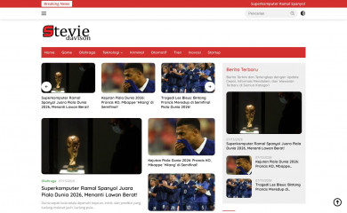steviedavison.net screenshot