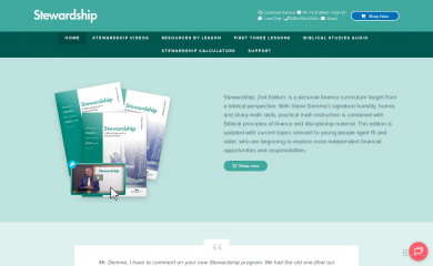 stewardshipmath.com screenshot