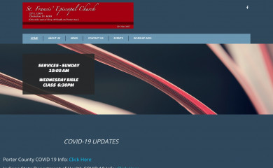 stfrancischesterton.org screenshot