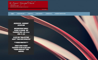 stfrancischesterton.org screenshot