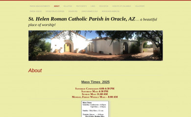 sthelenparishoracle.org screenshot