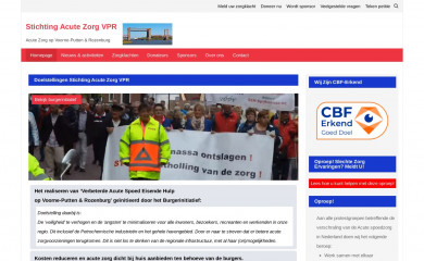 stichtingacutezorgvpr.nl screenshot