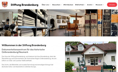 stiftung-brandenburg.de screenshot