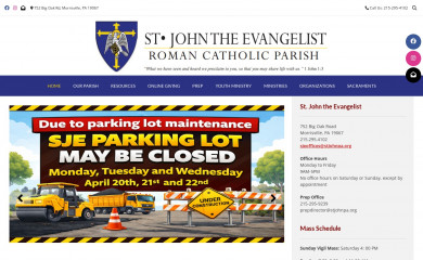 stjohnpa.org screenshot