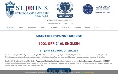 stjohns.es screenshot