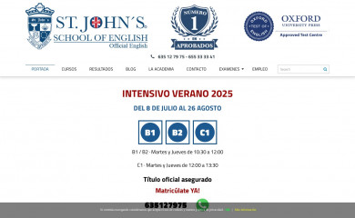 stjohns.es screenshot