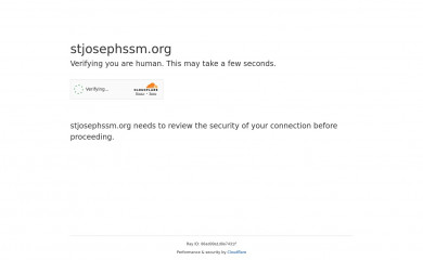 stjosephssm.org screenshot