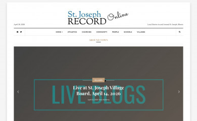 stjosephrecord.com screenshot