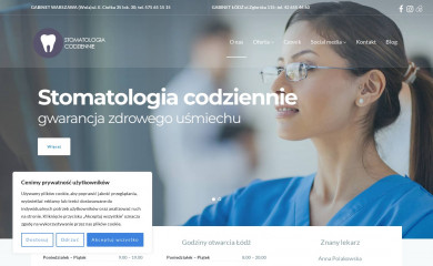 stomatologiacodziennie.pl screenshot