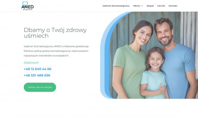 stomatologiakrakow.pl screenshot