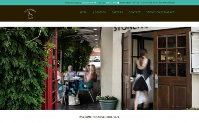 stonehorsecafe.com screenshot