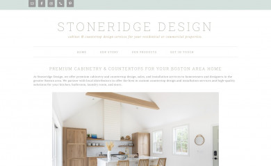 stoneridgecabinetdesign.com screenshot