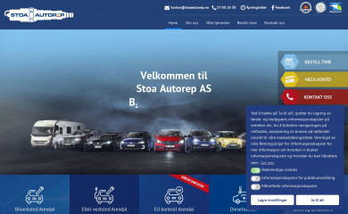 stoaautorep.no screenshot