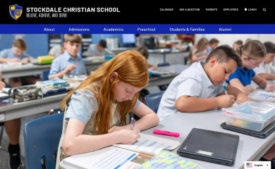 stockdalechristian.com screenshot