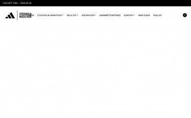 stockholmmarathon.se screenshot