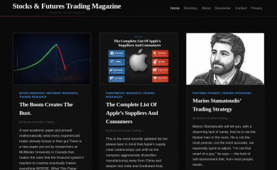 stocksandfuturestrading.com screenshot