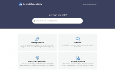 stockscafe.academy screenshot