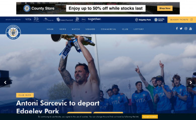 stockportcounty.com screenshot