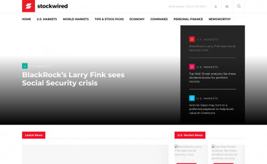 stockwired.com screenshot