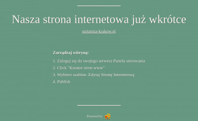stolarnia-krakow.pl screenshot