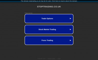 stoptrading.co.uk screenshot