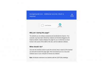 storagesquad.com screenshot