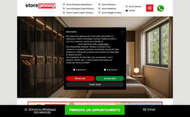 store-giessegi.it screenshot