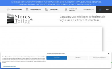 stores-toiles.ca screenshot