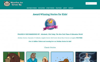storiestogrowby.org screenshot