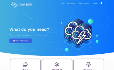stormyhosting.com screenshot