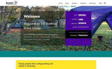 stotfoldscouts.org.uk screenshot