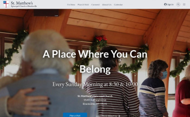 stmatthewsbrecksville.org screenshot