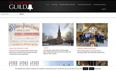 stmartinsguild.org screenshot