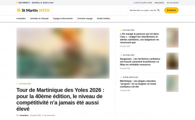 stmartinweek.fr screenshot