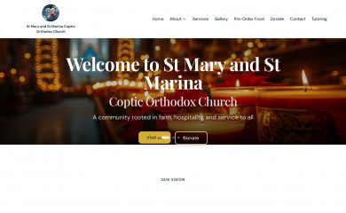 stmaryandstmarina.com.au screenshot