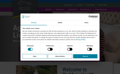 stmaryhc.com screenshot