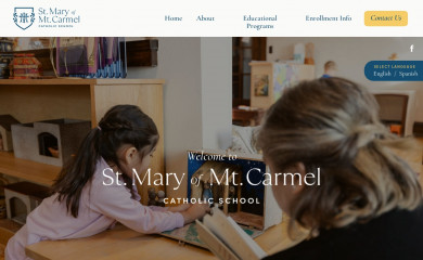 stmaryslp.org screenshot