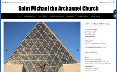 stmichaellvt.com screenshot