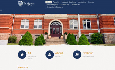 stmichaelschoolct.com screenshot