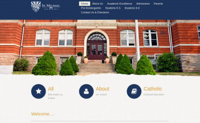 stmichaelschoolct.com screenshot