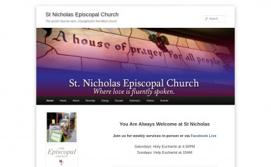 stnicholasepiscopal.org screenshot