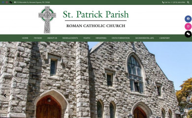stpatrickkennettsquare.org screenshot