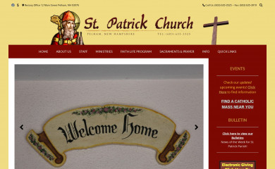 stpatricks-pelham.com screenshot