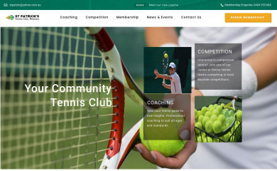 stpatrickstcmentone.com screenshot