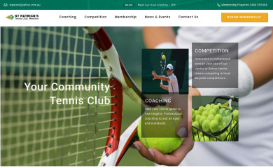 stpatrickstcmentone.com screenshot