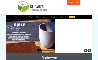 stpaulsmiddlebury.org screenshot